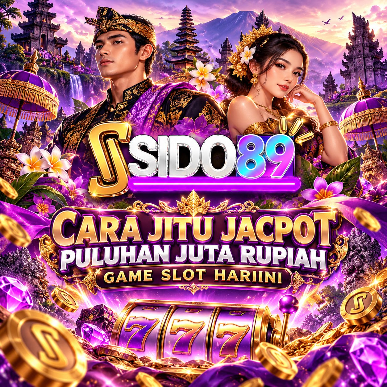 SIDO89 >> CARA JITU JACPOT PULUHAN JUTA RUPIAH GAME SLOT HARIINI