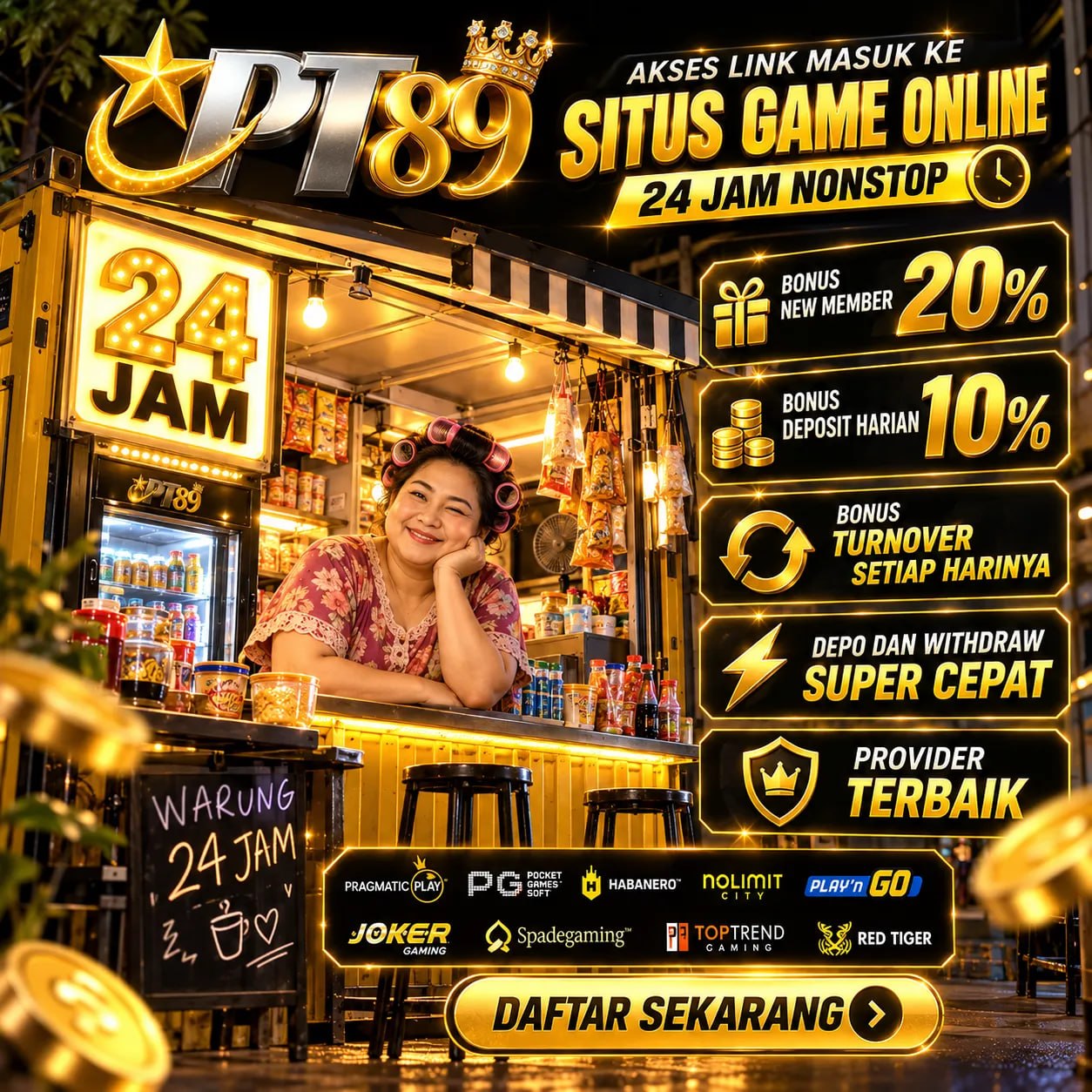PT89 | AKSES LINK MASUK KE SITUS GAME ONLINE 24 JAM NONSTOP HARIINI!
